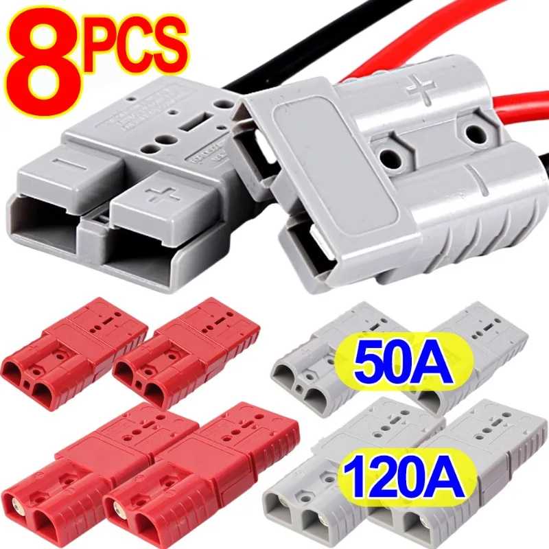 

2 Pin Power Connector 50A 120A 175A High Current Quick Cable Connector Battery DC Power Charging Plug Forklift Car