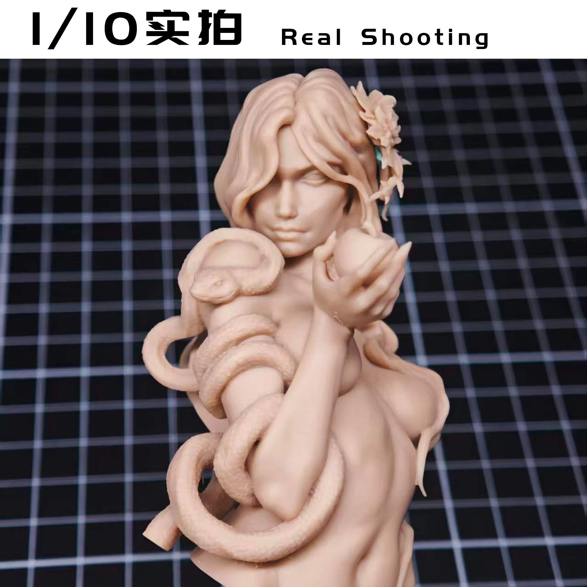 1/10 bust C5-101 flesh color resin  Uncolored and unassembled mold figure model ornament