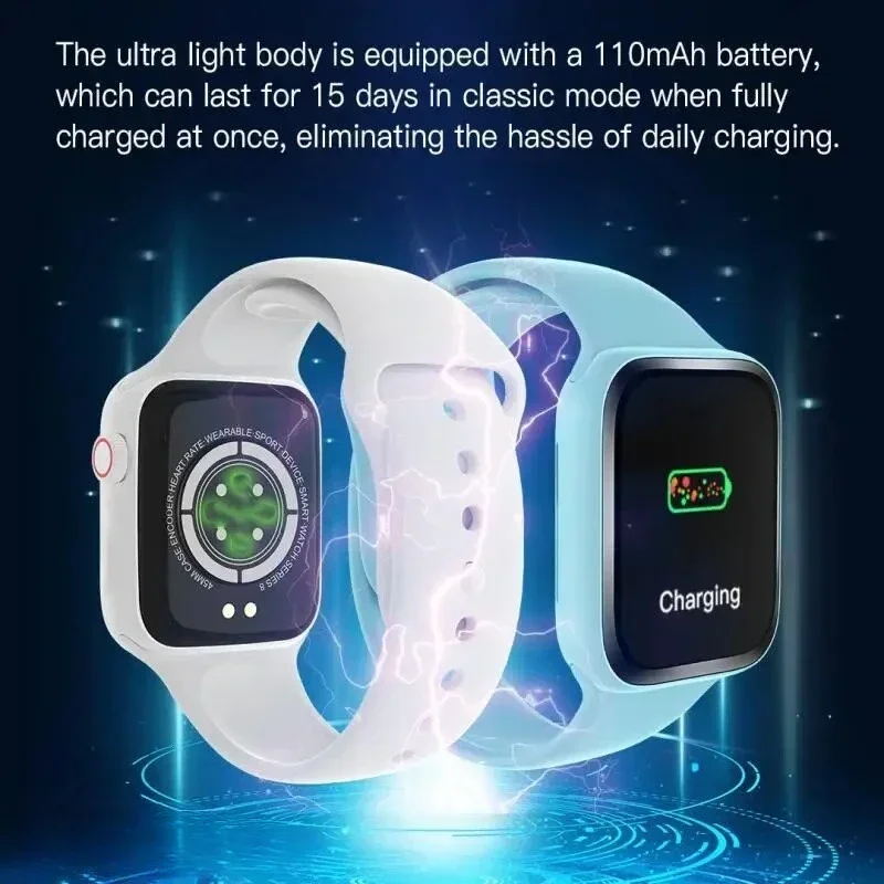 ​ ​ Orologio intelligente K69 Real Step: touch screen completo per uomo/donna con supporto Android/iOS BT ​ ​