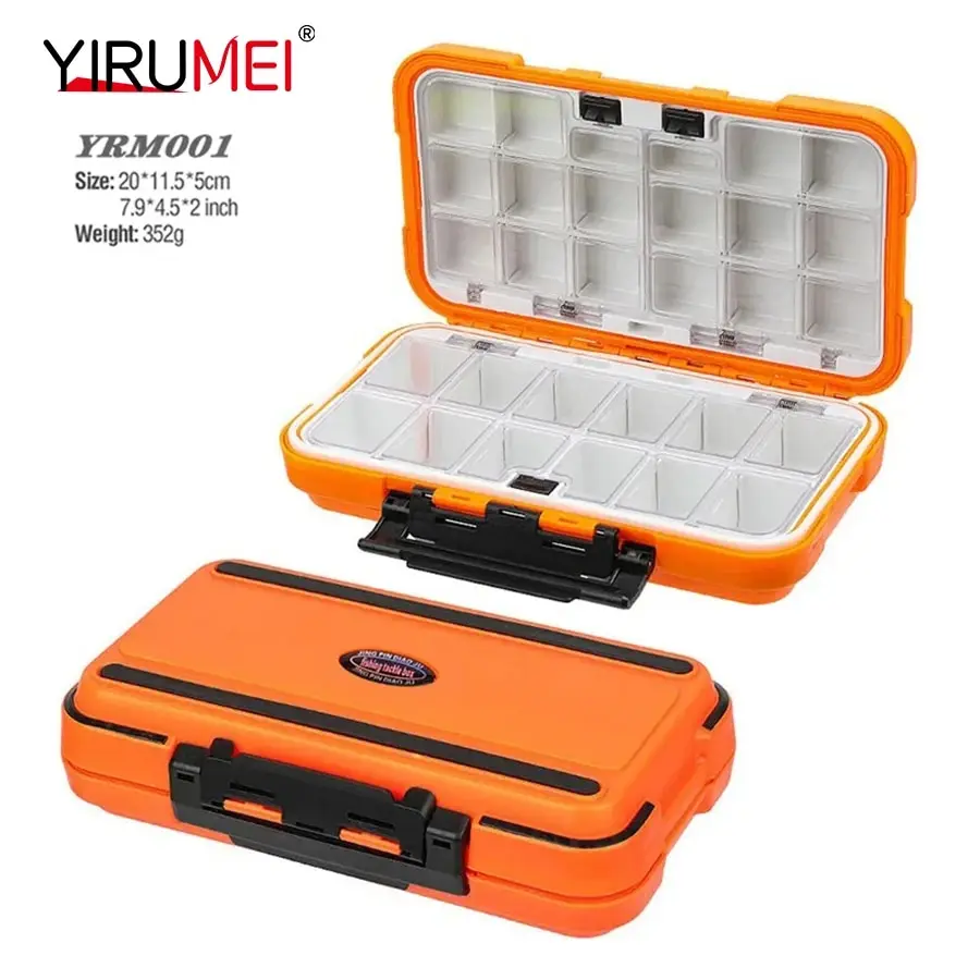 Waterproof Fishing Tackle Box Fishing Accessories Tool Storage Box Fish Hook Lure Fake Bait Boxes Carp For Fishing Goods