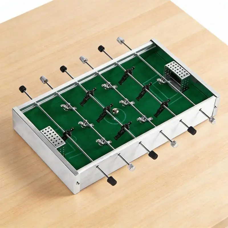 

U2JB Портативная настольная машина для настольного футбола, маленькая настольная футбольная игра, семейная образовательная игра
