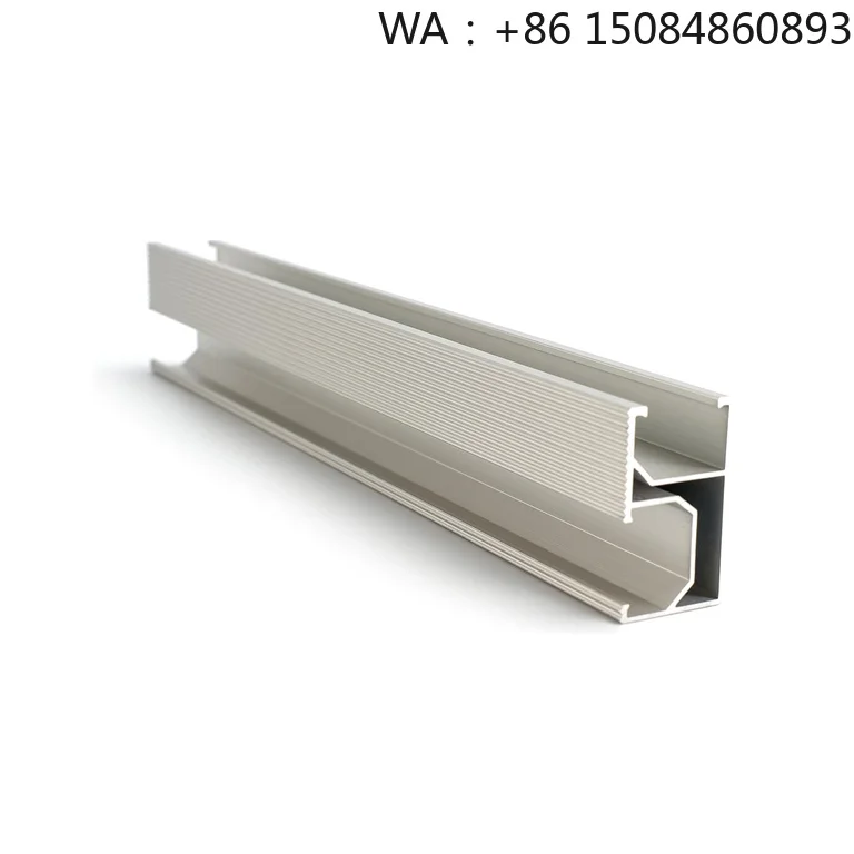 3500mm PV Mounting Rail, 10KW Solar System Accessories, Heavy Duty Solar Energy Hardware Parts for Large Capacity Solar Power Co
