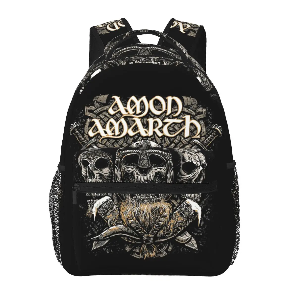 Creation Flare Pioneer Celtic Frost Viking Metal Amon Amar Backpacks Boys Girls Bookbag School Bags Kids Rucksack Shoulder Bag