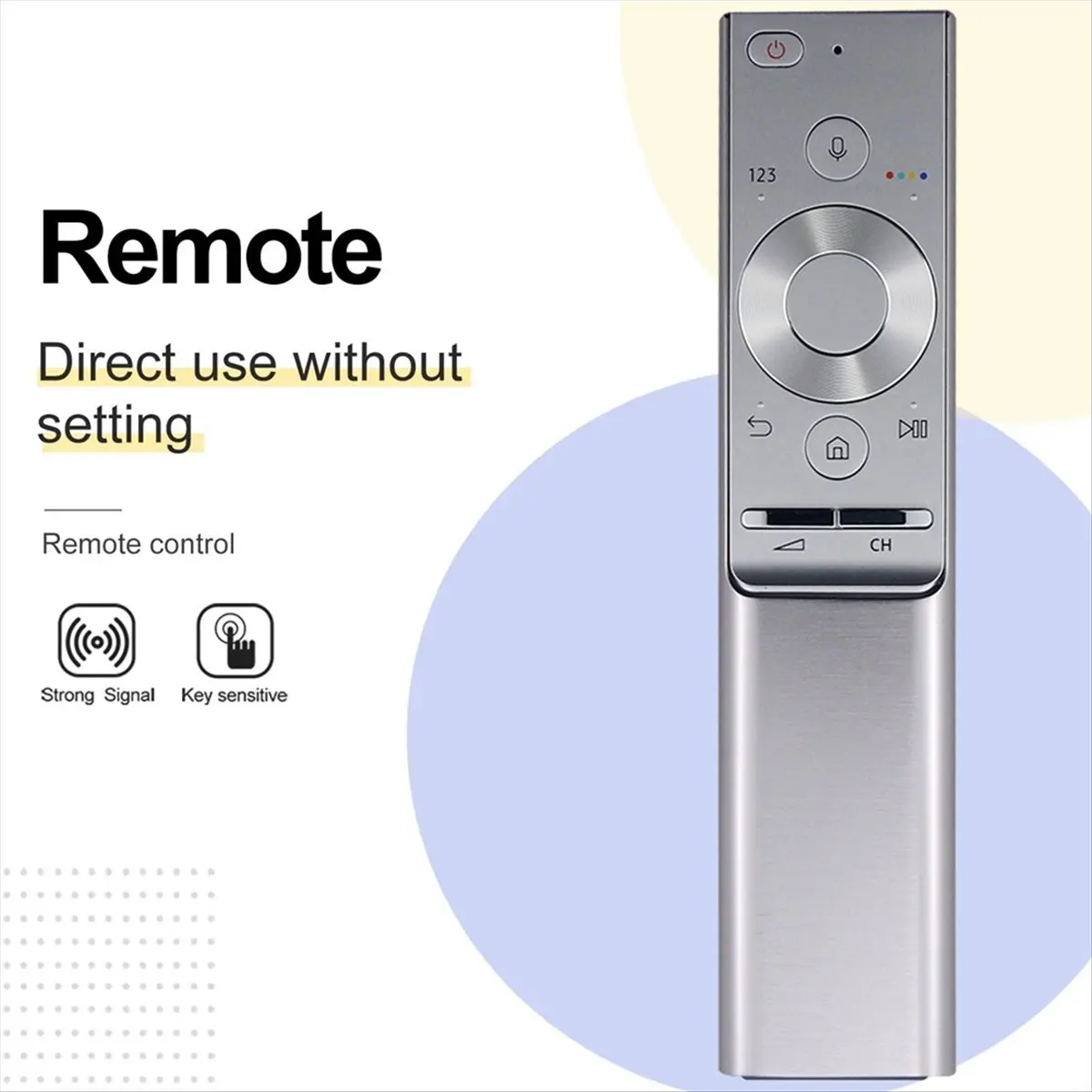 

2025 New Replace Smart BN59-01272A Voice Remote Control for BN59-01274A BN59-01272A Air Mouse Built-in Gyroscope