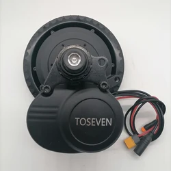 TOSEVEN DM02 48V 500W Ebike Motor Kit Mid Drive Motor Electric Bicycle Brushless Torque Sensor DIY Conversion Kit for BB68 Bike