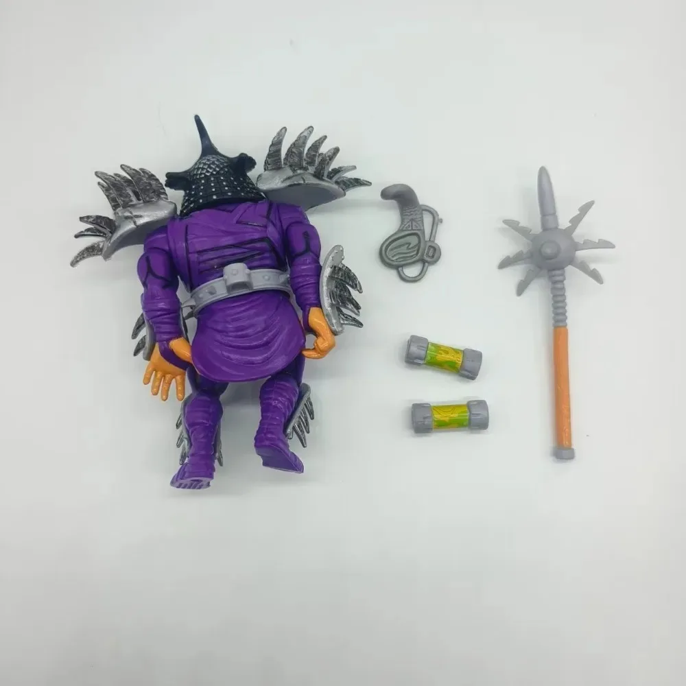 TMNT Super Shredder Collectible Action Figure With Spear Potion Accessories Movable Joint Figurine Desktop Hobby Display Ornamen view 4