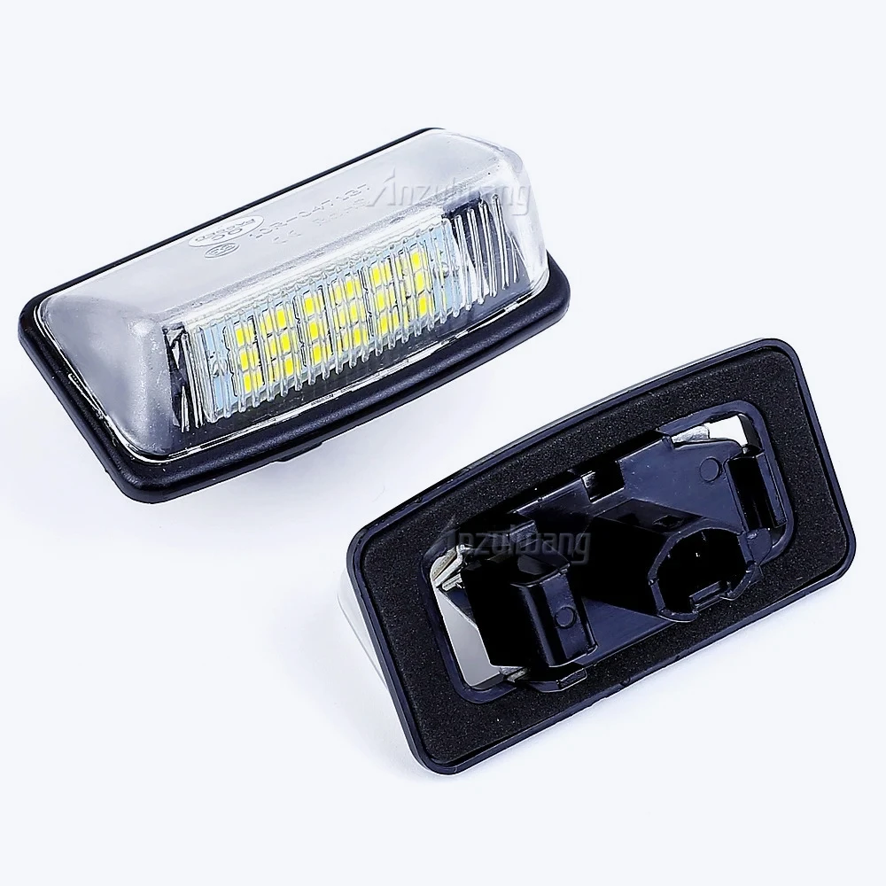 

ZV-For Toyota Corolla E11 Crown S180 Starlet EP91 Vios Previa ACR50 GSR50 Car Rear Canbus LED license plate light number plate l