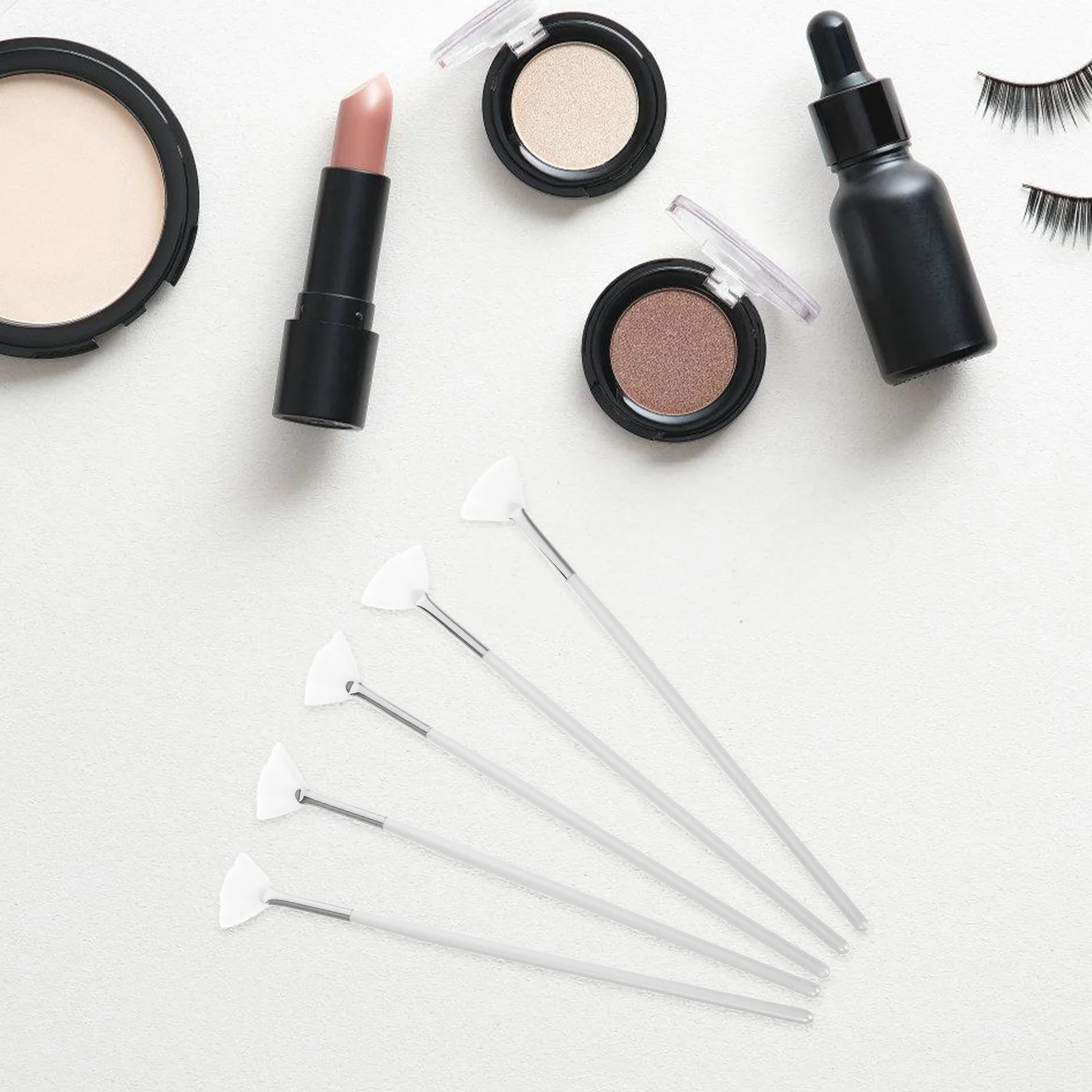 

5 Pcs Mask Brush Make up Brushes for Women Blending Makeup Foundation Powder Face Spa Tools Facials Skincare Applicator