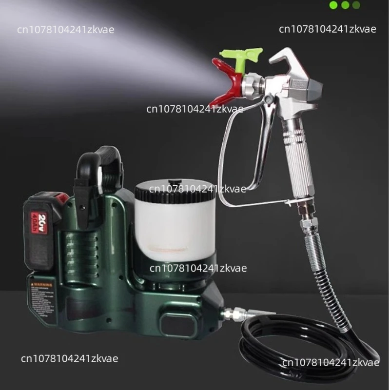 

Lithium electric spraying machine DIY spray gun nozzle plunger spraying machine brushless high voltage