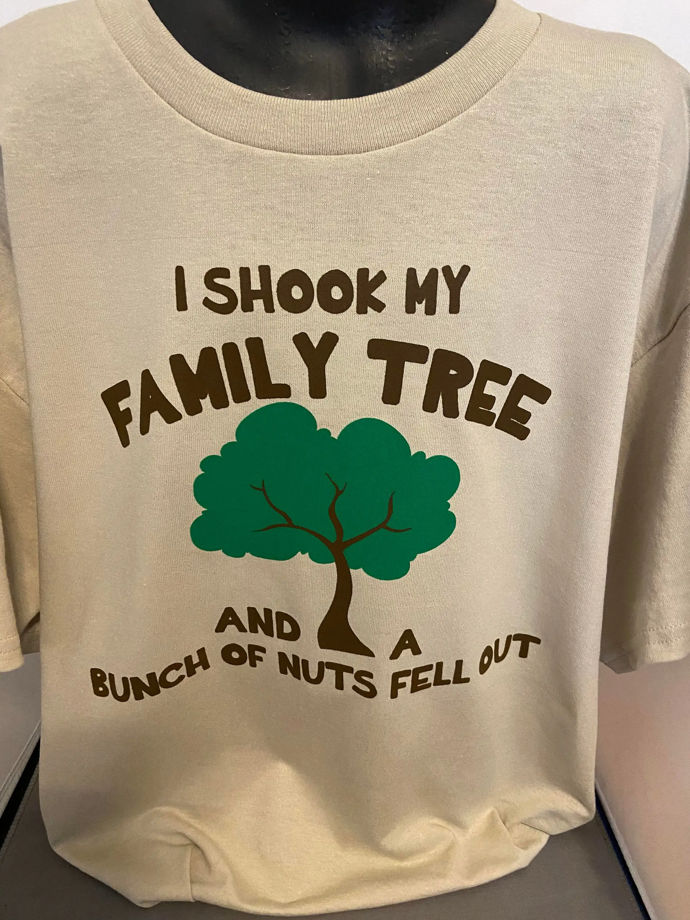 I Shook The Family Tree And A Bunch Of Nuts Fell Out Funny Relative Kin T Shirt