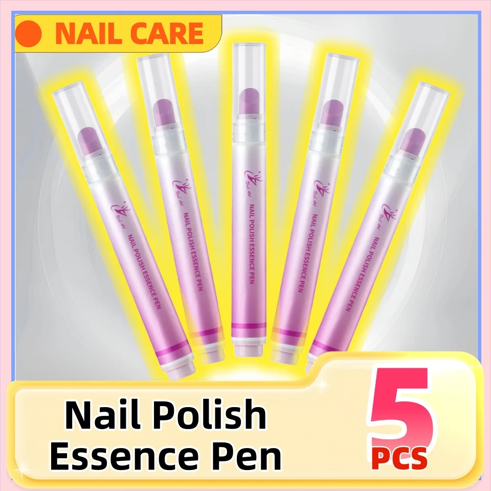 

1/2/3/5 Pcs Nail Polish Essence Pen Nourish Repair Nails Prevent Breakage 3 In 1 Portable Nail Daily Maintian Pen