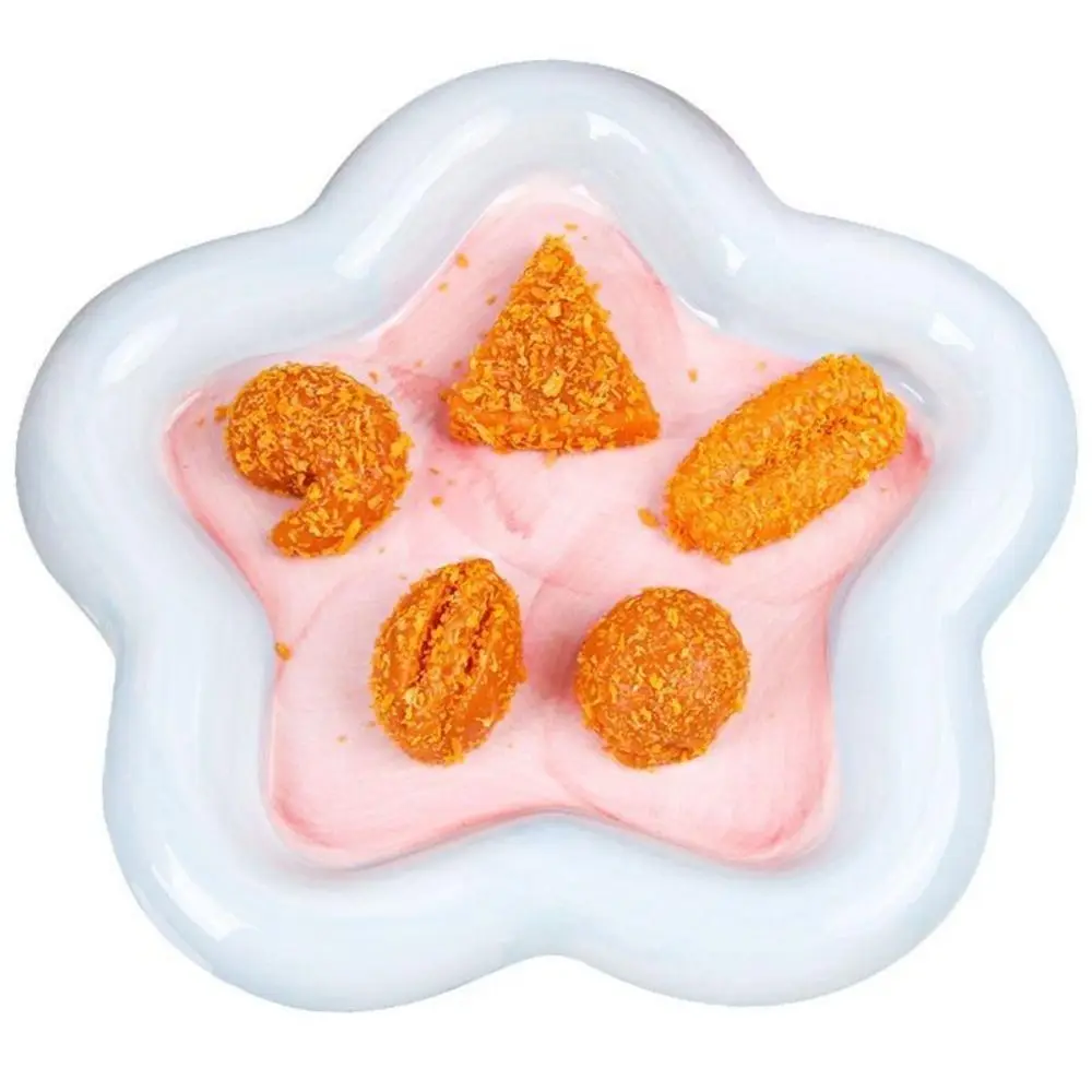 Broodkruimels Gebakken Voedsel Knijpspeeltje Flexibel Langzaam Rebound Knijp Hamburger Speelgoed TPR Mini Schattig Voedsel Knijpspeeltje Decoratief