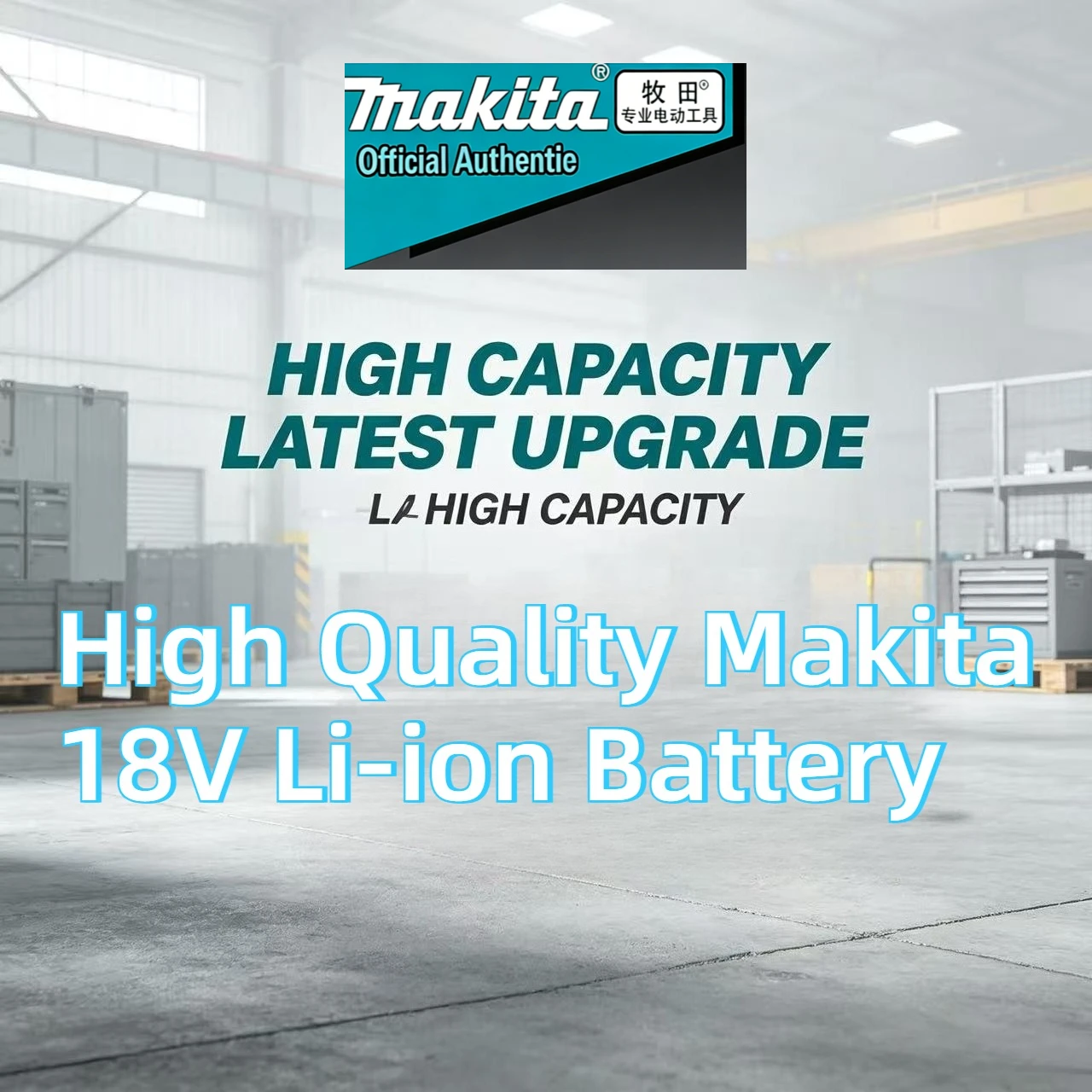 

100% Original Makita battery,18V 6.0Ah rechargeable battery, replacing Makita BL1830B L1840B L1850B L1860B,power tool battery