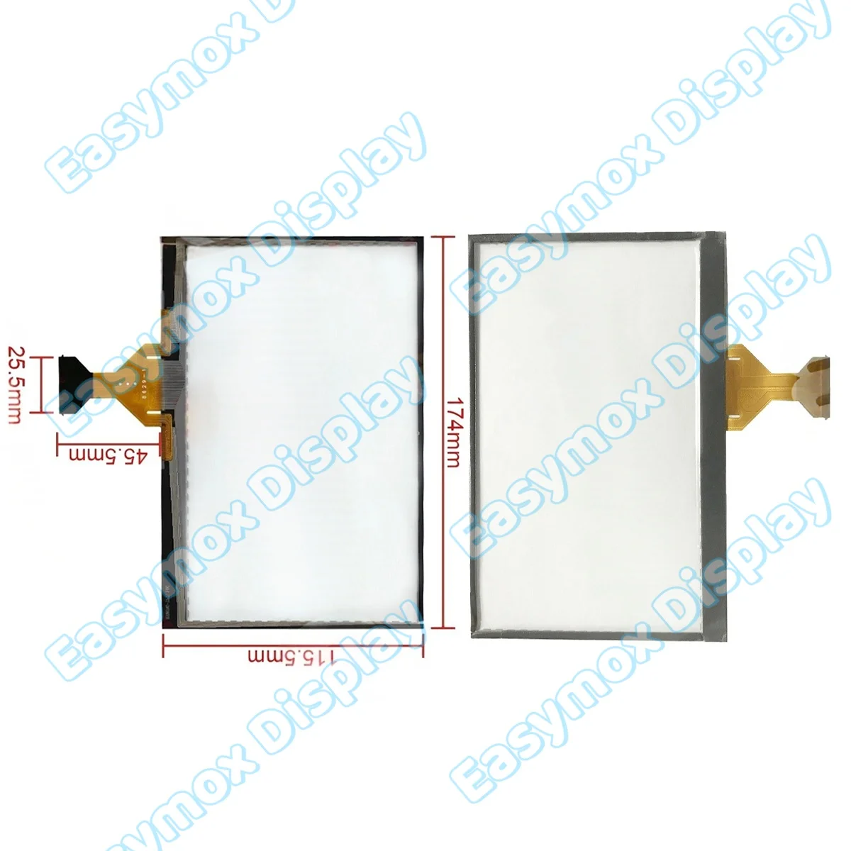 

7'' Touch Screen Digitizer For Toyota Camry LQ070Y5LW Radio Navigation 2018-2020