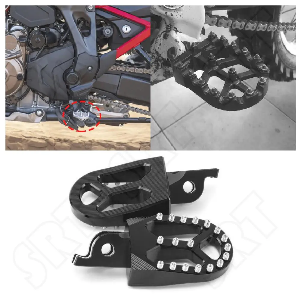 Fits for Honda CRF 1000L 1100L Africa Twin Adventure Sports DCT 2017-2022 Motorcycle Accessories FootPegs Foot Rests Pegs Pedals