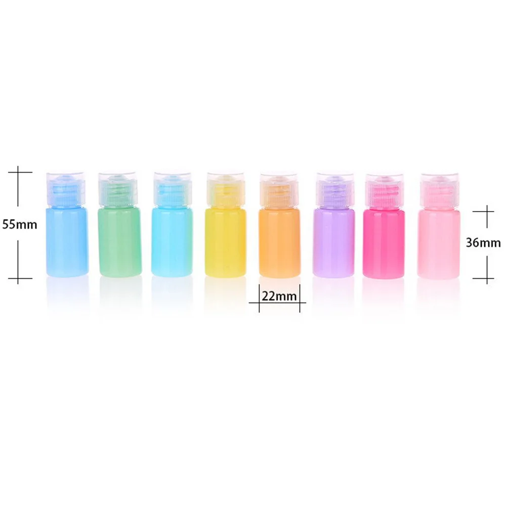 

20pcs 10ML Travel Bottles Portable Storage Dispensing Lotion Bottle Leak Proof Camping Business Activities