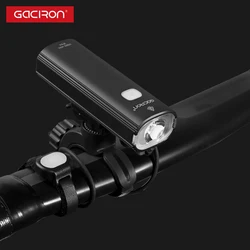 Gaciron V20C 400 lm Bike Light 2200mAh Rechargeable IPX4 Waterproof Bicycle Headlight Helmet/Handlebar Light Cycling Accessories