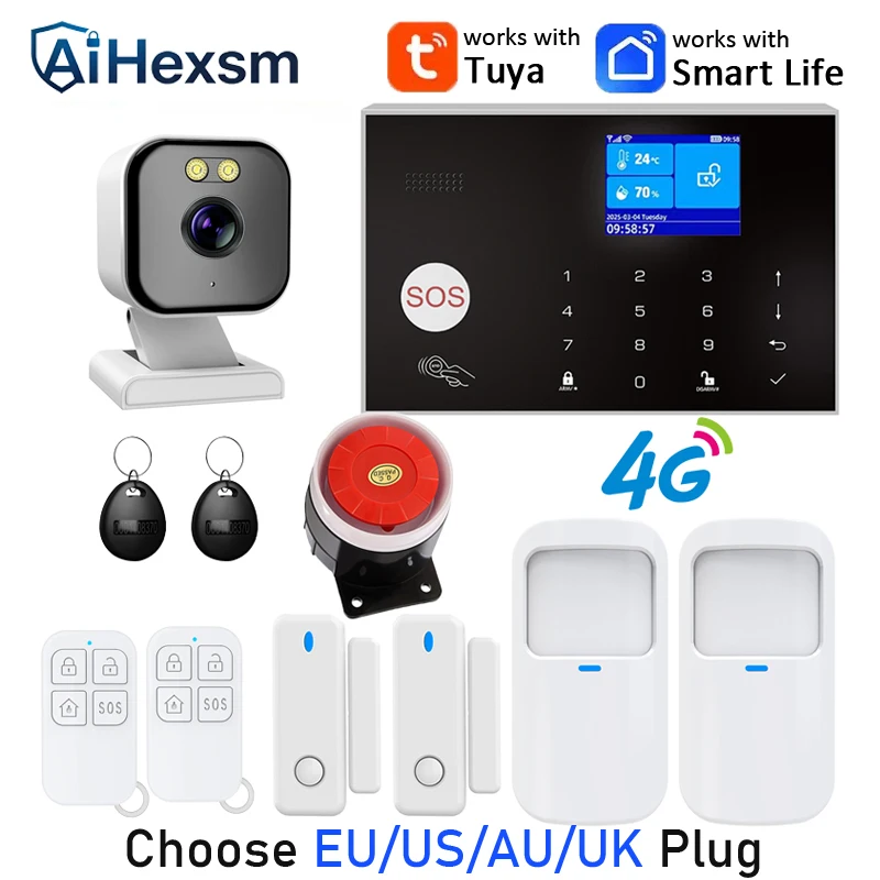 sistema-di-allarme-antifurto-wireless-4g-gsm-tuya-wifi-con-telecamera-impermeabile-rilevamento-movimento-pir-controllo-tramite-app-smart-life-e-compatibilita-alexa