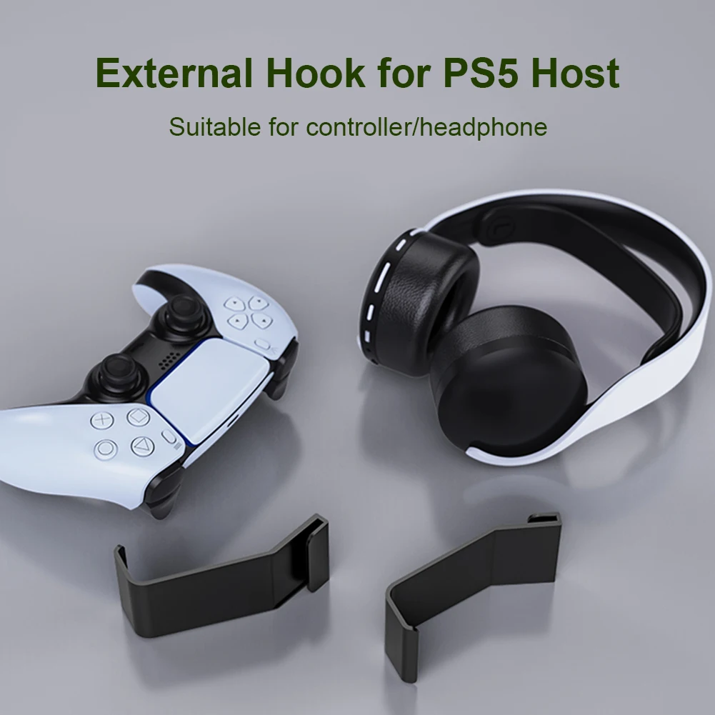 2/4pcs Controller Holder Hook Headphone Headset Stand Hanger Gaming Headset Stand Earphone Display Rack for PS5 Accessories
