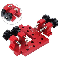 90 Degrees L-Shaped Auxiliary Fixture Woodworking Square Right Angle Clamping Positioning Panel Fixing Clips Tools