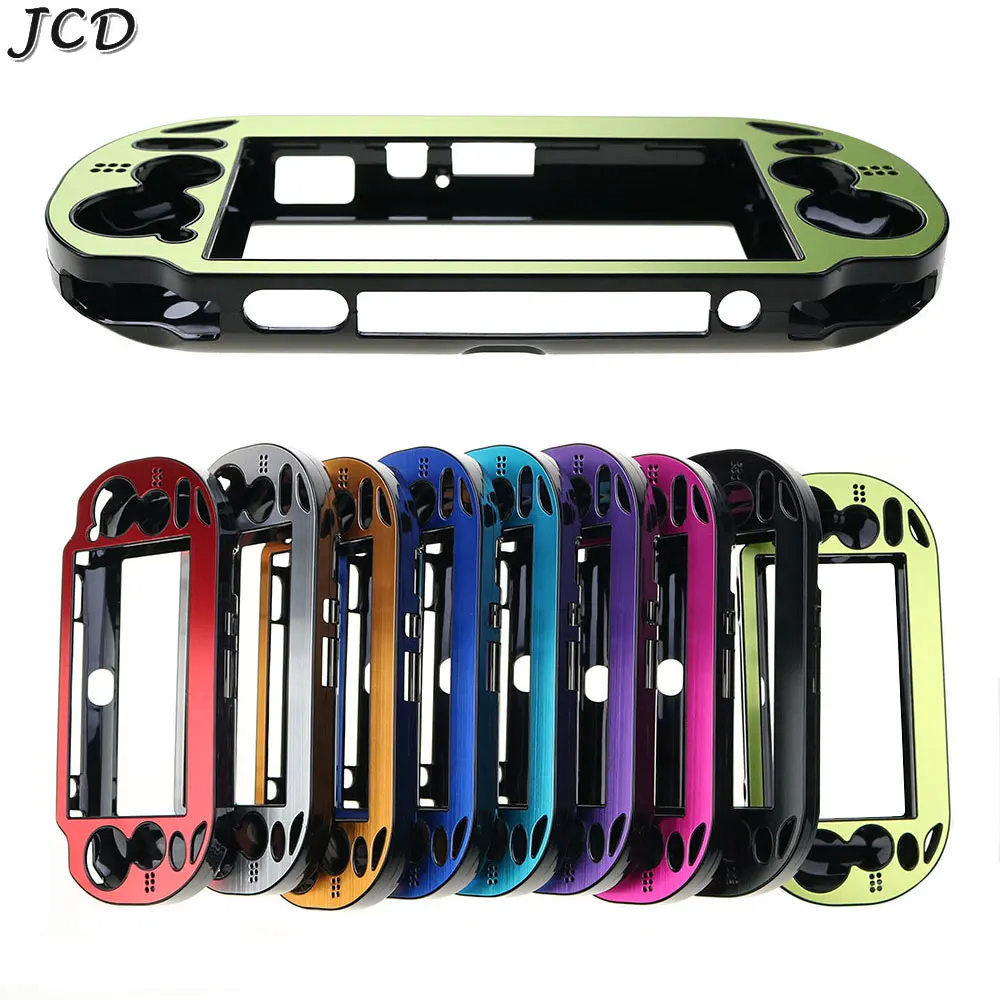 JCD  For Sony PSV PS Vita 1000 PSV1000 Controller Plastic + Aluminium Hard Case Cover Skin Protective Shell Guard Case Cover