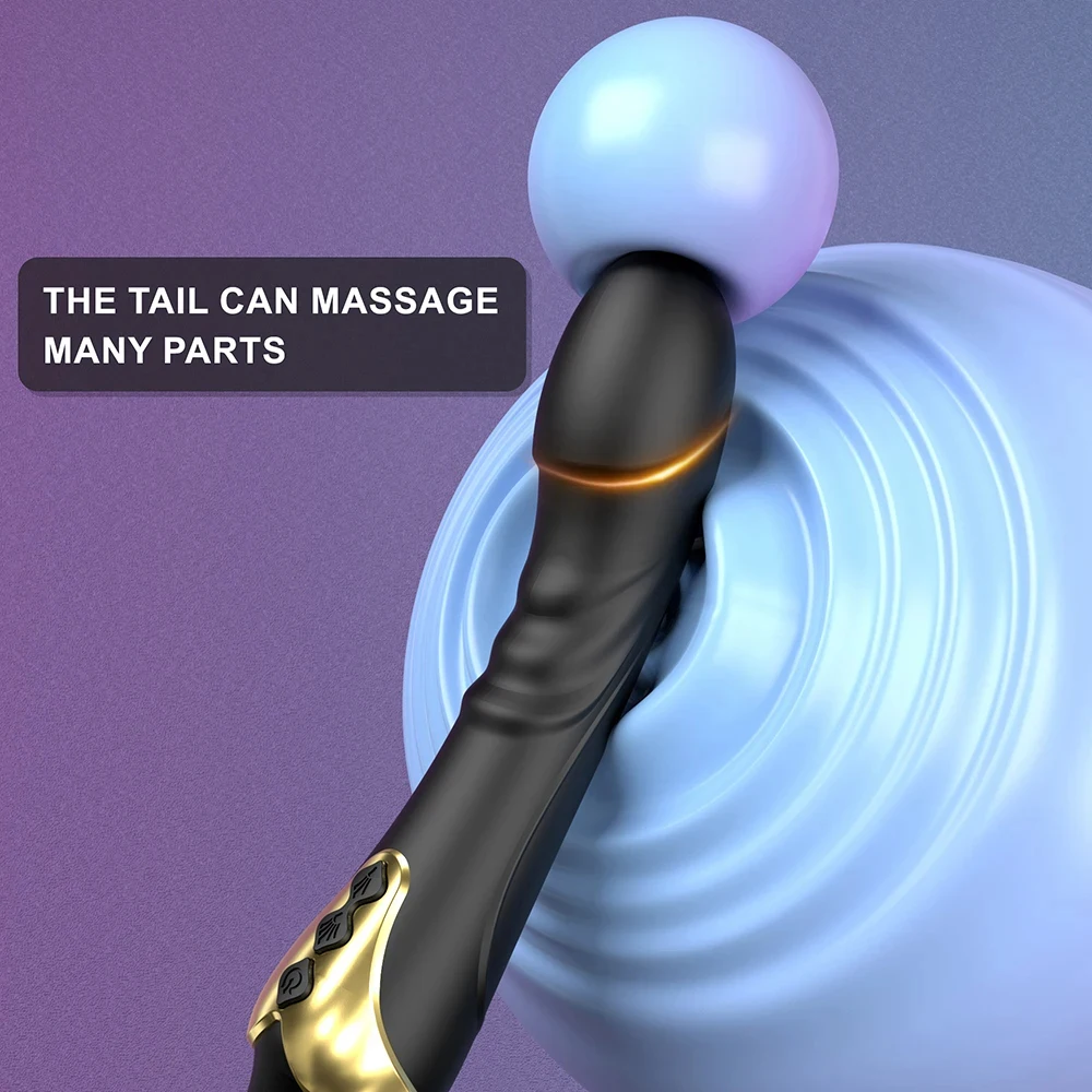 Kraftvoller Magic Wand Hasenvibrator Für Klitoris Und G-punkt_voghion.com