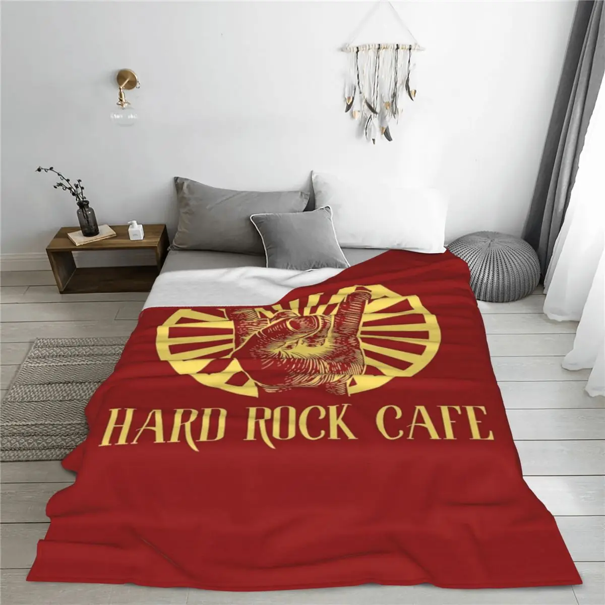 Hard Rock Cafe Four Seasons Universal Blanket Office Can Be Covered Mother's Day Gift