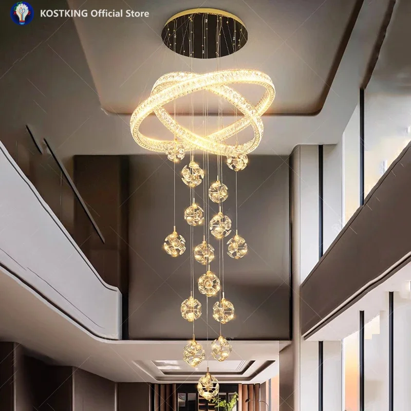 

Modern crystal chandeliers indoor lighting Ceiling lamp hanging lights led chandeliers for the living room indoor lighting