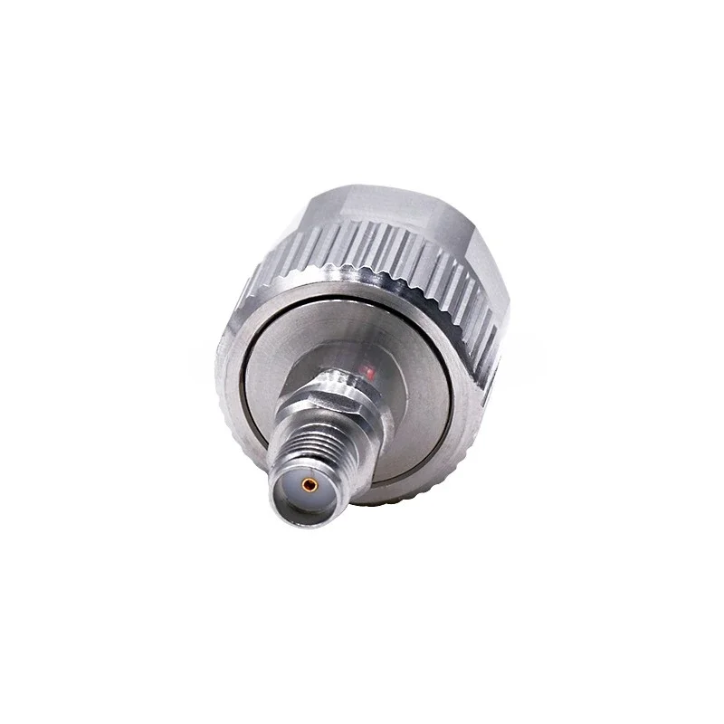 

Stainless Steel High-frequency Test Adapter N/SMA-JKG N Revolving SMA Female 18G