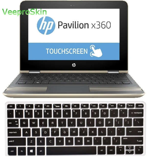 

Для HP Pavilion x360 11-u011nw 11-u015la 11-K047TU K048TU 11-k052TU K051TU K050TU 11,6-дюймовый защитный чехол для клавиатуры
