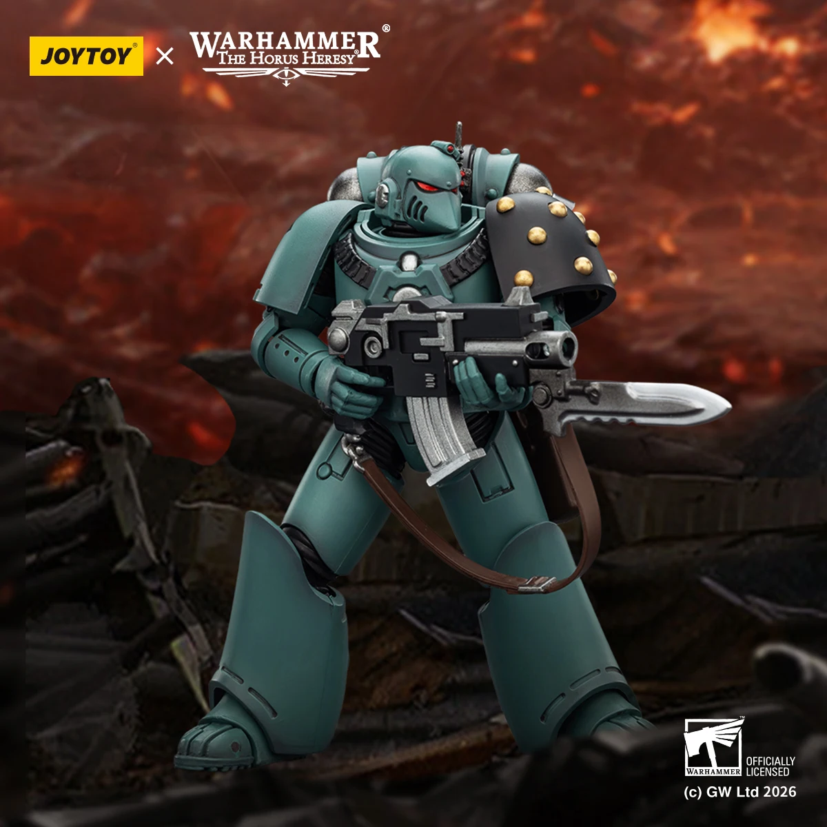 

JOYTOY "The Horus Heresy" 1/18 Action Figures MKVI Sons of Horus MKVI Tactical Legionary