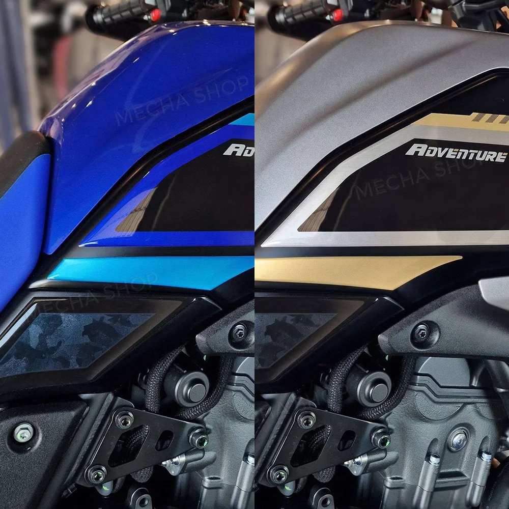 For Tenere 700 2025 T700 2026 Motorcycle Accessories 3D Resin Stickers Tank Pad Protection Kit
