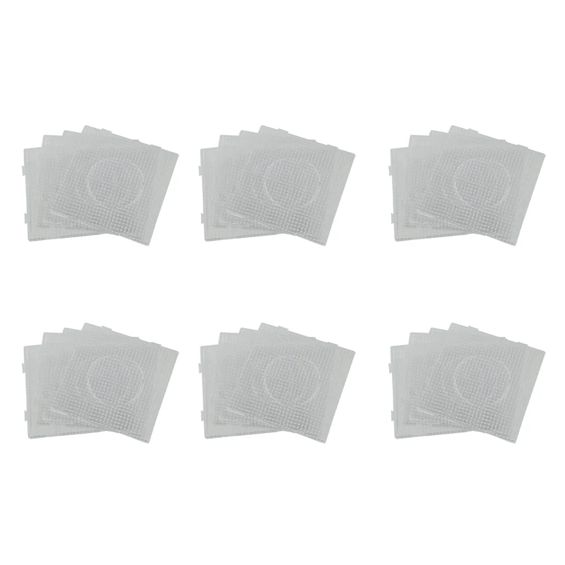 

24 шт. ABC Clear 145x145 мм квадратные большие пегборды для плавкого предохранителя Hama Perler Bead