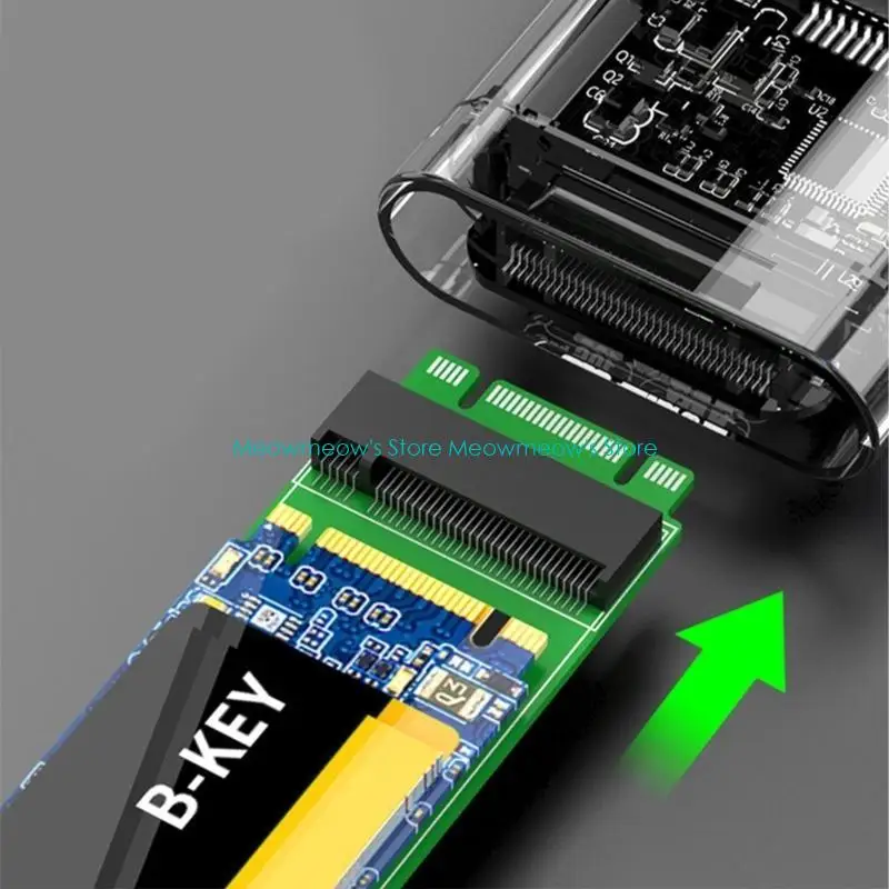

W91A Portable NVME M-Key/B+M M.2 PCIE Adapter For Quick Installation And Use