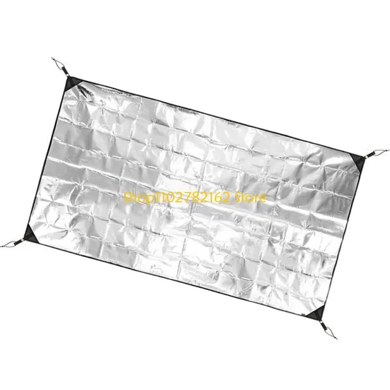 547B Thickened  Aluminum Foil Picnics Mat Sleep Tent Pad Thermal Insulating Mat Beach Camping Portable Mat Enduring