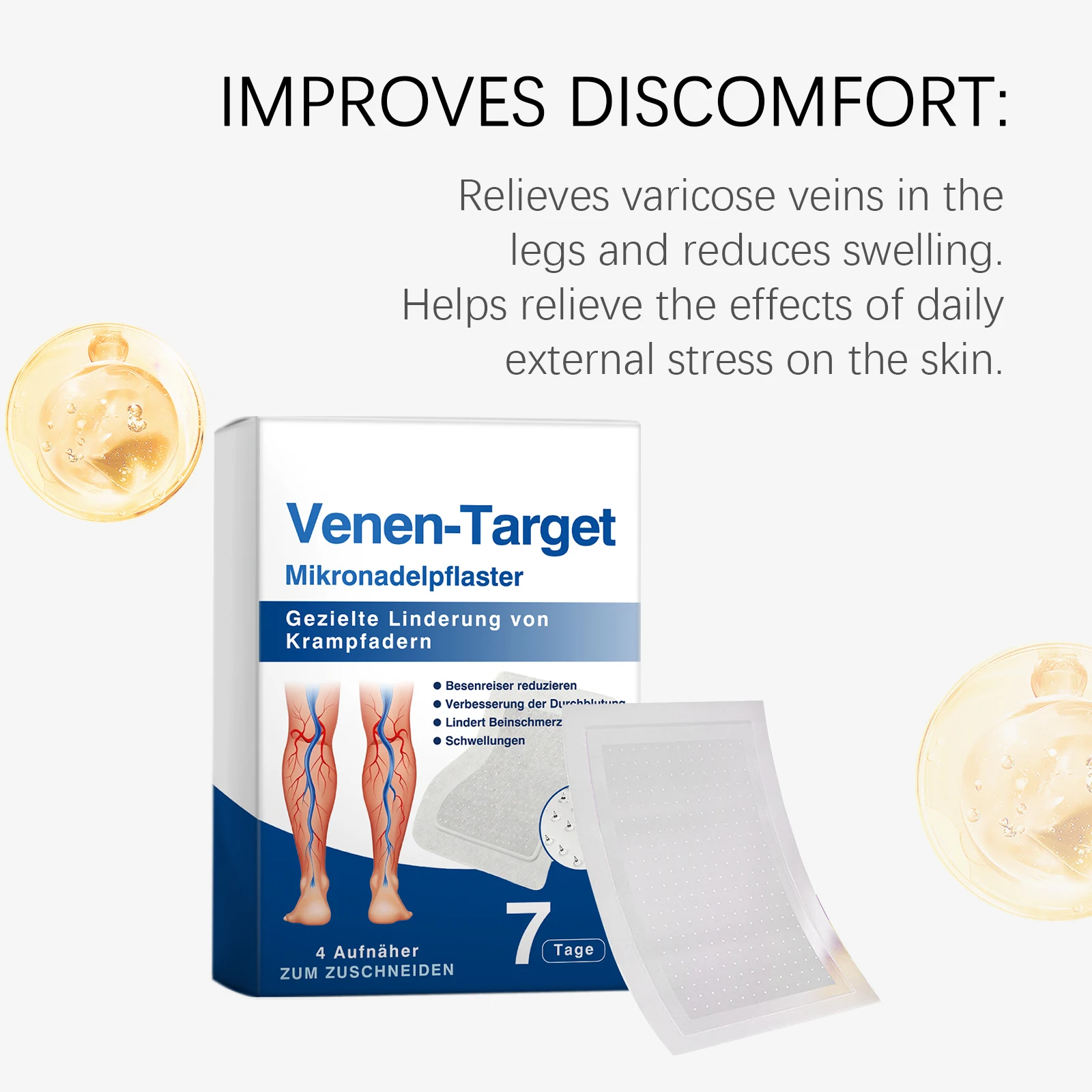 Microneedle Leg Care Patch Bre - đánh giá và giá Skincare Routine