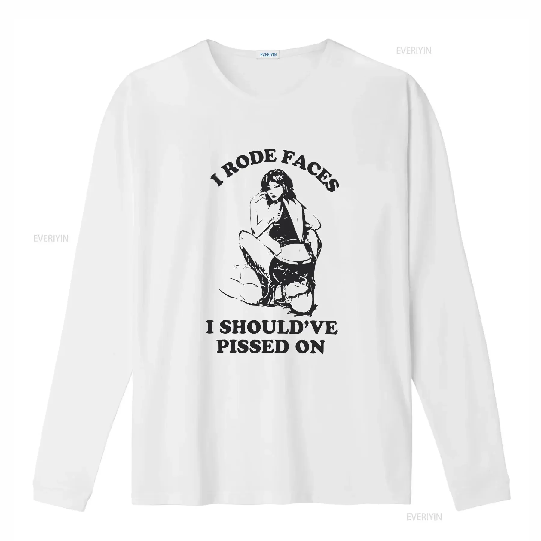 I Rode Faces Shouldve Pissed On T Shirt vintage Washed Soft Breathable Versatile Comfortable Stretched designer clothes