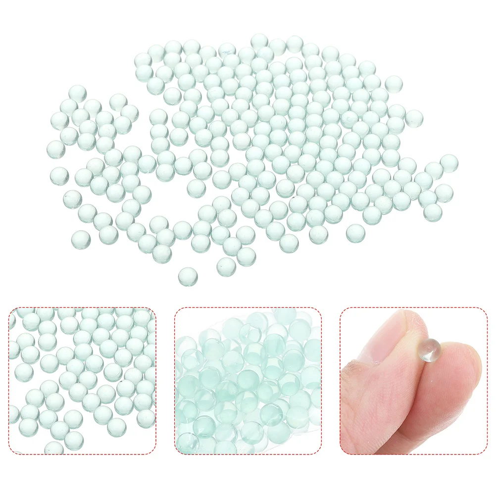 1 حزمة مختبرات خرز زجاجي تجريبية مضادة للغليان عالية الدقة مادة زجاجية ليمون الصودا دقة عملية التنظيف السريع