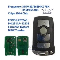 Sunshine car key Remote Car Key 7945 chip per BMW serie 7 730/740 (E65 / E66) CAS1/sistema antifurto 315/433/868/315lp