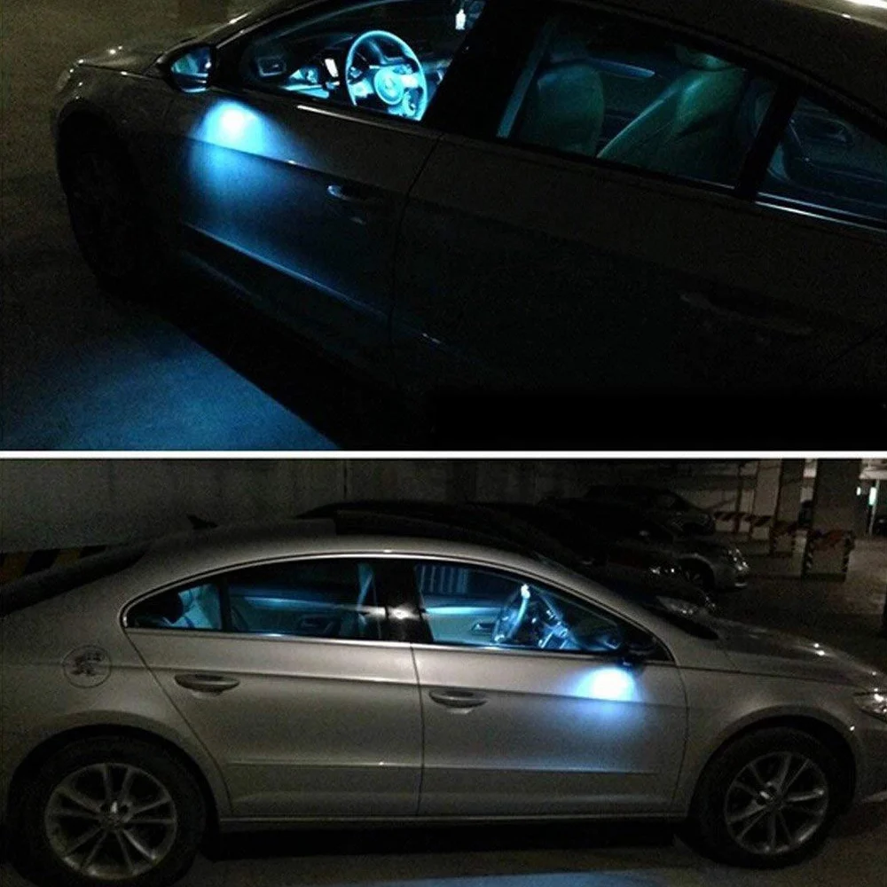 

A13Z-Led Side Mirror Puddle Light Under Rearview Ground Lamp For Vw Golf 6 Gti Touran