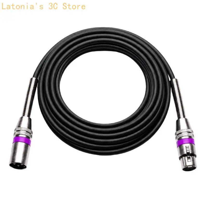 Multifunctional Stage Ready XLR Male to Female Cable, 3 Pin Cord Line X3UB