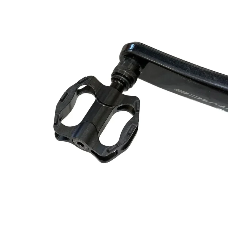 1 pair UnionJack Titanium Axle Quick Release Mini Pedals for Brompton Folding Bike POM Lightweight Pedals