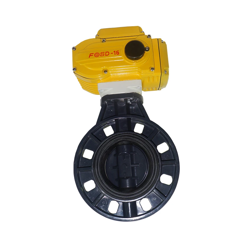 Remote Control Water Shut off Valve DN150 6 Inch butterfly Valve Electric