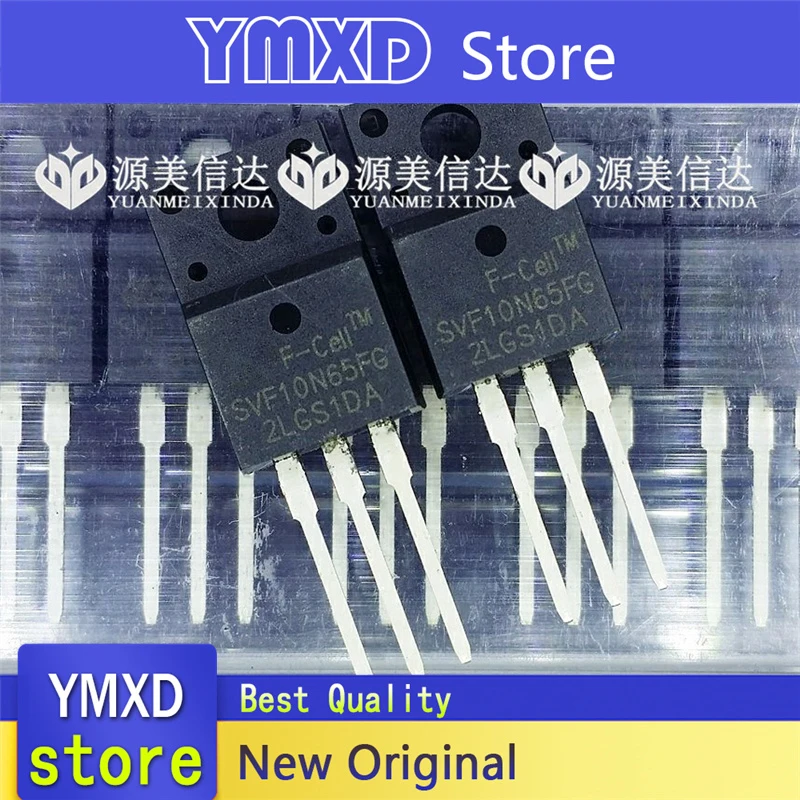 10pcs/lot New Original SVF10N65FG SVF10N65F 10N65A650V field-effect Tube TO-220F In Stock Fast delivery