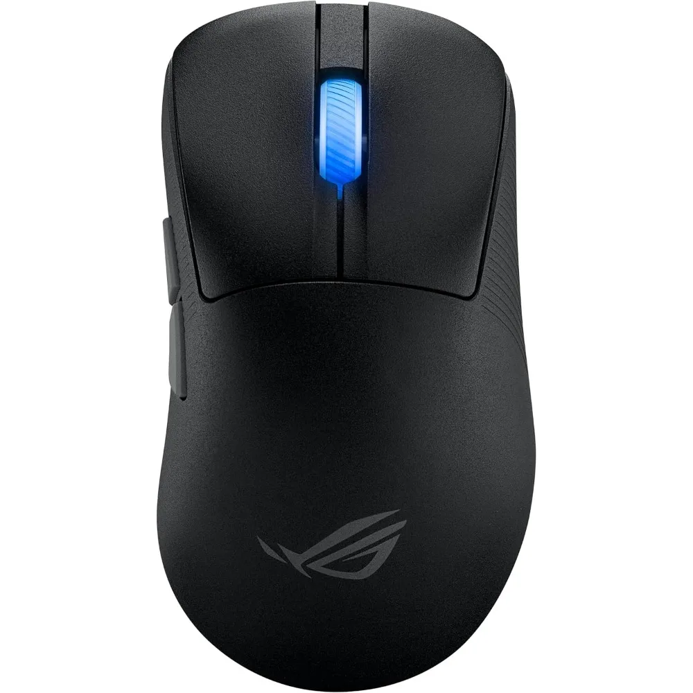 Ergonomic Wireless Gaming Mouse  Right-Handed, 54g, Tri-Mode, 42K DPI, 107Hr Battery, PC/Mac - Black