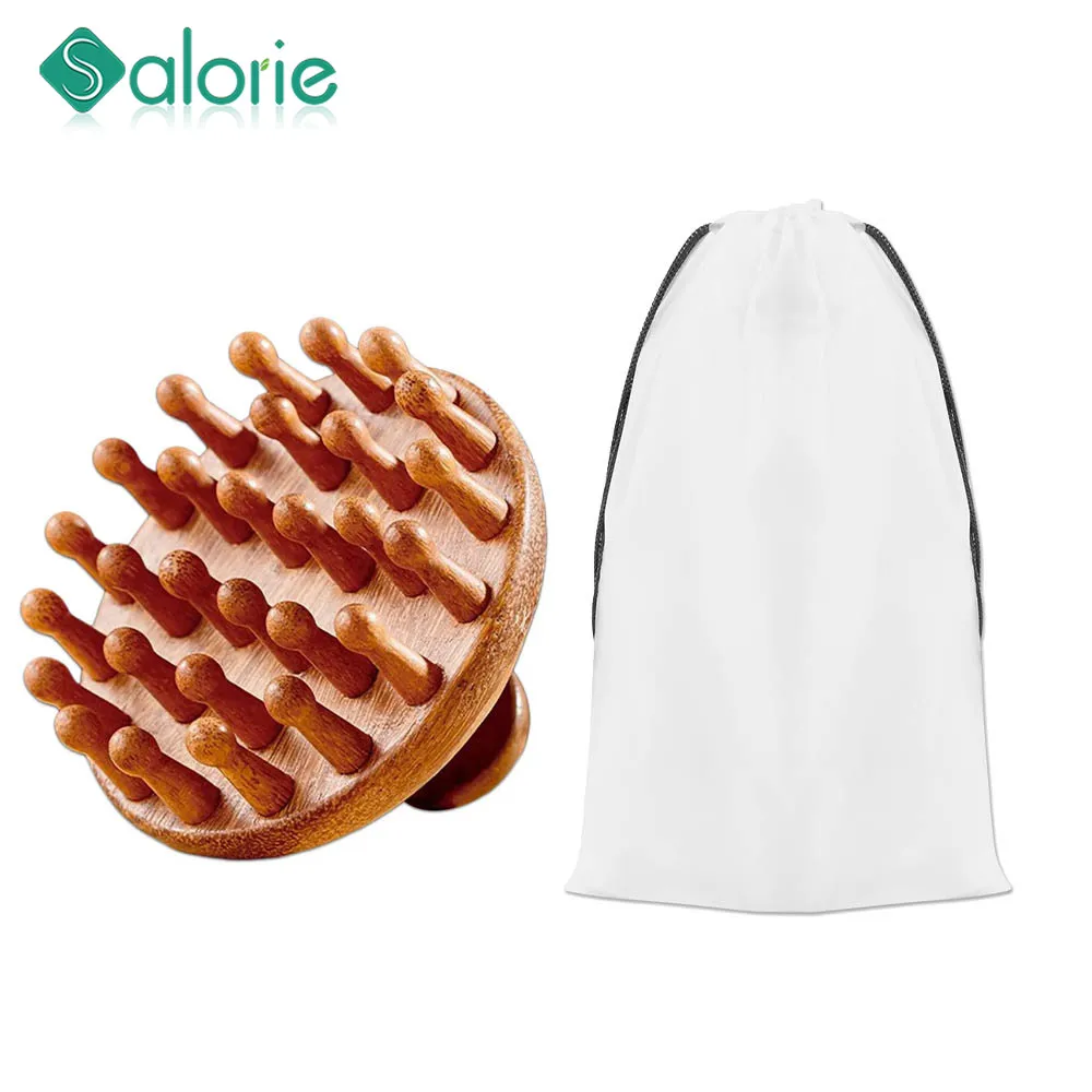 

Wood Massage Comb Head Massager Lady Scalp Care Natural Wood Combs Gua Sha Board Hair Brush Gouache Scraper Wood Massager