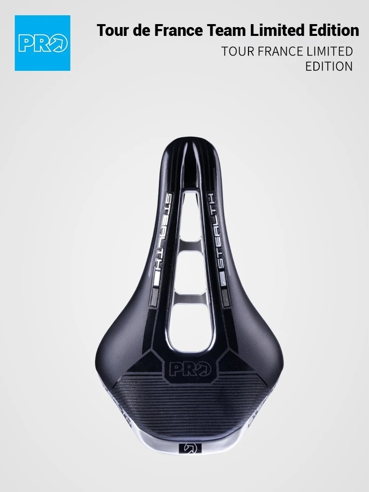 

SHIMANO PRO STEALTH Saddle Short Nose - Carbon Rail Road Bike Seat for Racing Bicycle, Lightweight Comfort