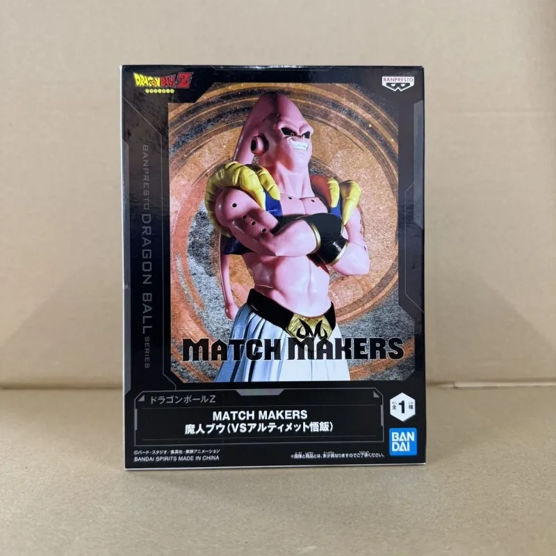 Bandai In Voorraad BANPRESTO Anime Dragon Ball Z Figuur MATCH MAKERS Majin Buu Son Gohan Actiefiguren Model Speelgoed DT