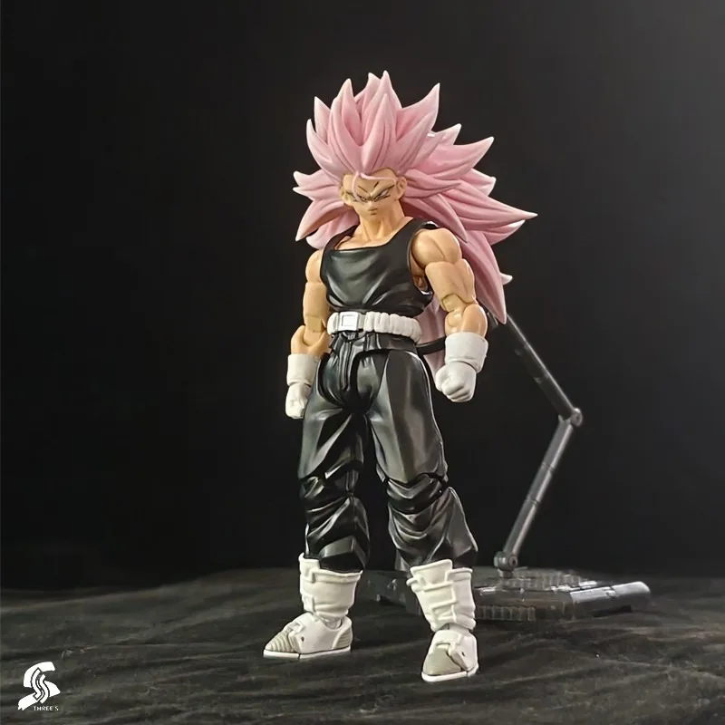 In Stock Articulated Figure Dragon Ball Z Trunks Saiyan Multiforms Torankusu Anime Figure Action Model Collectible Toys Gift