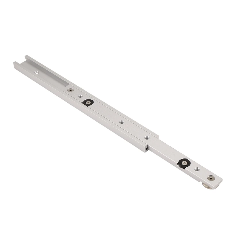 T Track Miter Bar Slider,Aluminium Alloy Miter Bar,Jig And Fixture Bar Slider Table Saw Gauge Rod Wiith Chute